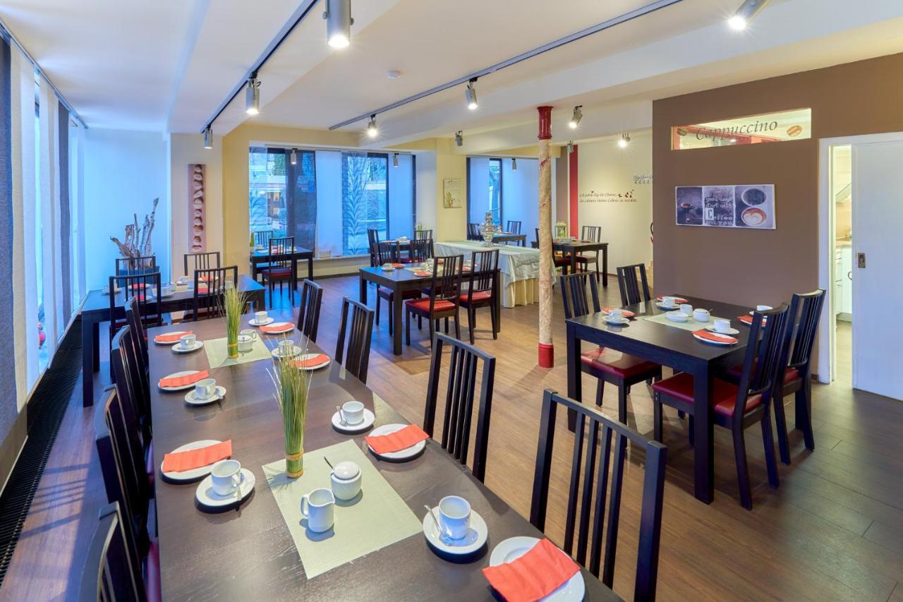 באד מינסטר אם שטיין - אברנבורג Hotel Garni Am Goetheplatz מראה חיצוני תמונה